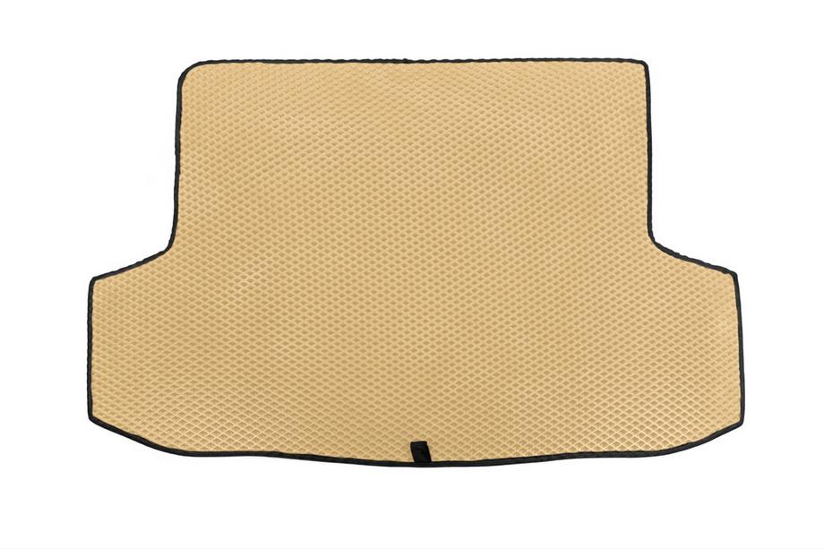 Chevrolet Aveo T200 2002-2008 Trunk mat (EVA, beige) Photo 1