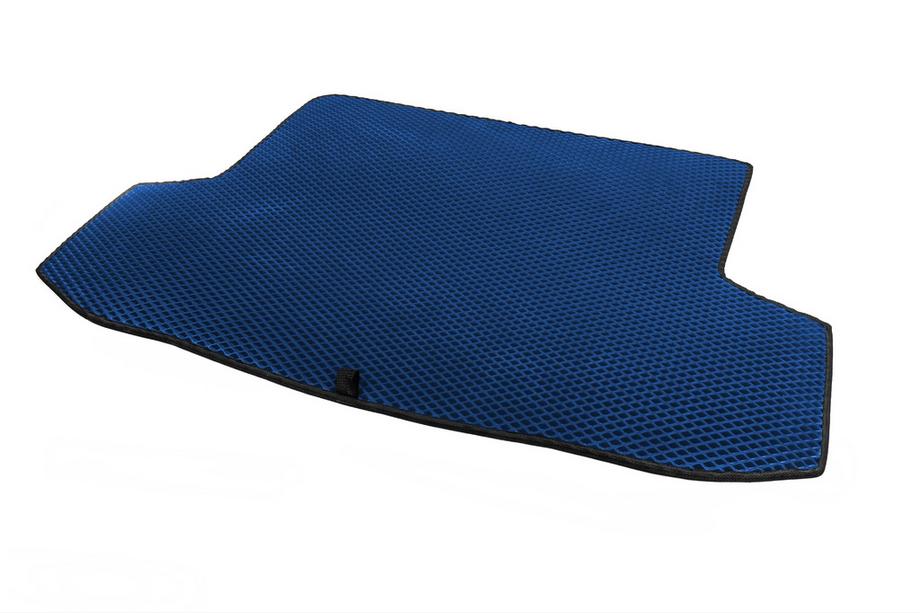 Chevrolet Aveo T200 2002-2008 Trunk mat (EVA, blue) Photo 2