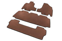 Honda Odyssey 2010–2017 Floor Mats (3 Rows, EVA, Brown) photo 2