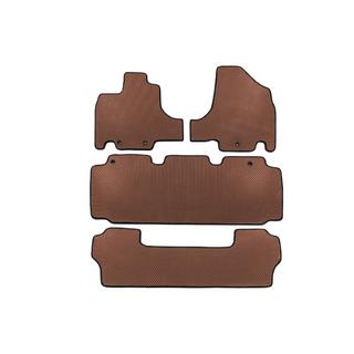Floor Mats (3 Rows, EVA, Brown) photo 1