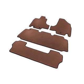 Floor Mats (3 Rows, EVA, Brown) photo 2