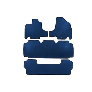 Floor Mats (3 Rows, EVA, Blue) photo 1