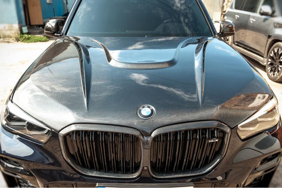 BMW X5 G05 2019–2026 Carbon Hood V1 (G05/F95) Photo 2