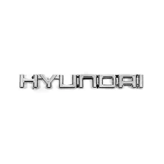 Hyundai emblem badge (16.5 cm x 1.9 cm) photo 1
