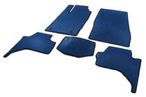 Fiat Fullback 2016- EVA Floor Mats (Blue) photo 2