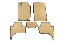 Fiat Fullback 2016- EVA Floor Mats (Beige) photo 1