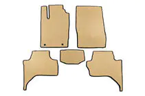 Mitsubishi L200 2015-2024 EVA floor mats (Long base, Beige) photo 1