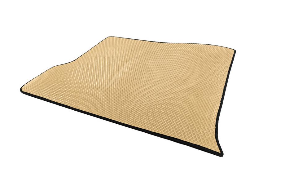 Nissan Patrol Y61 1997-2011 Trunk Mat Short (EVA, Beige) Photo 2
