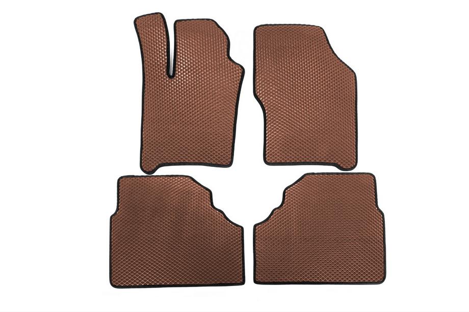Renault Megane I 1996-2004 EVA Floor Mats (Brown) Image