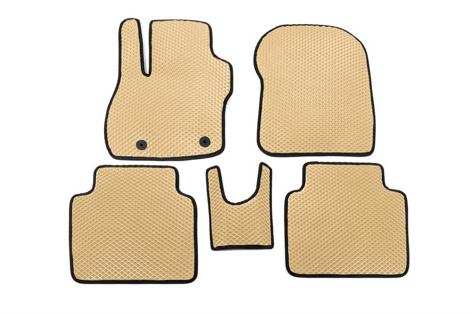 Renault Zoe 2012-2019 EVA Floor Mats (Beige) Image