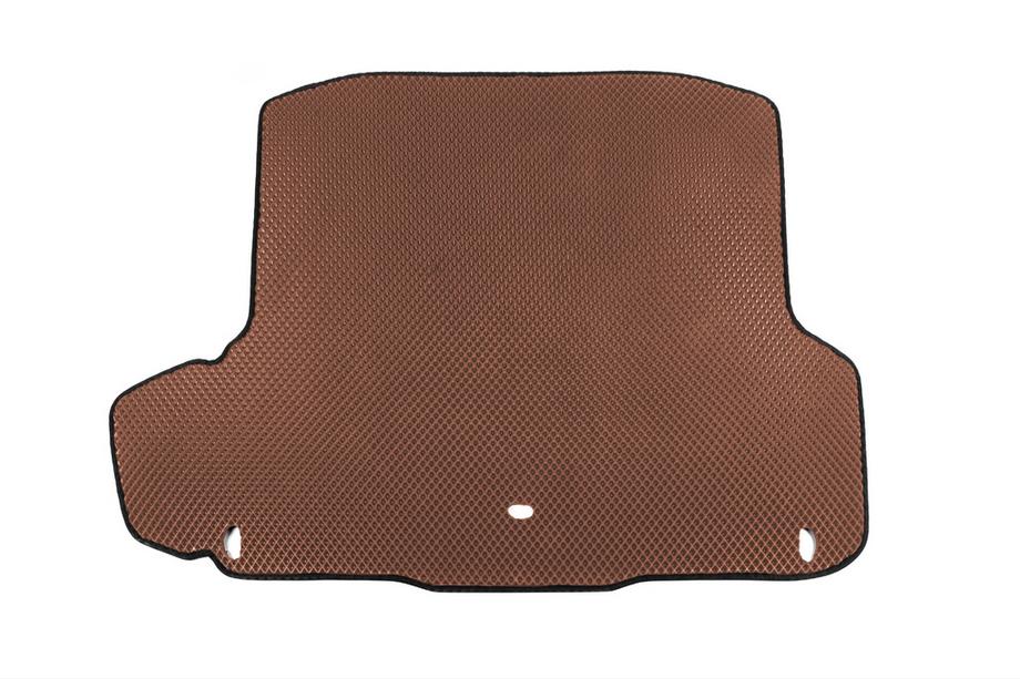 Skoda Octavia III A7 2013-2019 Trunk Mat (SW) (with Tabs) (EVA, Brown) V-1 Photo 1