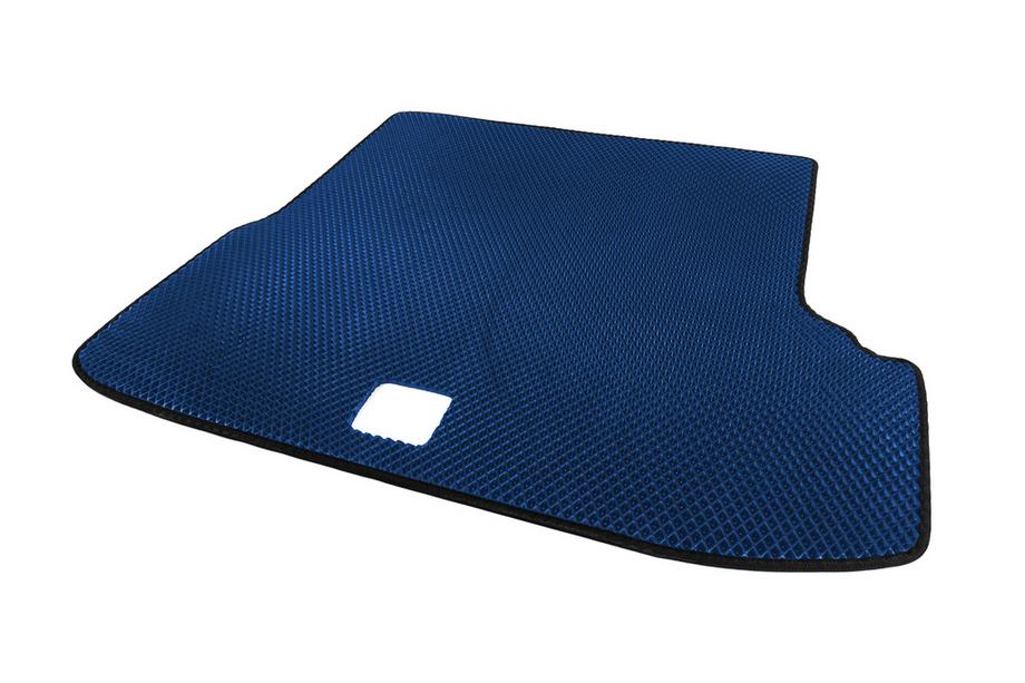 Skoda Octavia III A7 2013-2019 Trunk Mat (SW) (with Cutout) (EVA, Blue) V-2 Photo 2