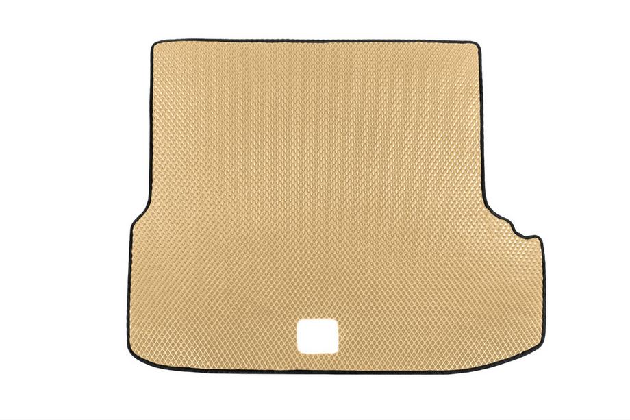 Skoda Octavia III A7 2013-2019 Trunk Mat (SW) (with Cutout) (EVA, Beige) V-2 Image