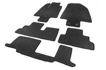 Infiniti QX60 2022- Floor Mats (3 Rows, EVA, Black) photo 2