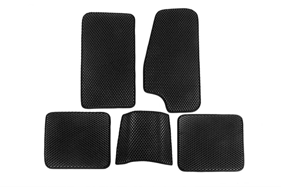 Jeep Cherokee XJ 1984-2001 EVA Floor Mats (Black) V-2 Image