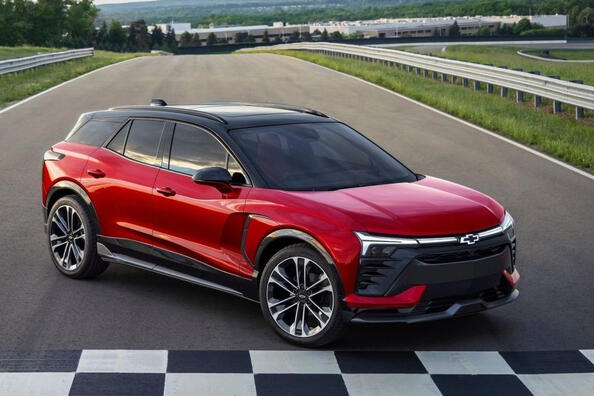 Review of the stylish electric crossover Chevrolet Blazer EV