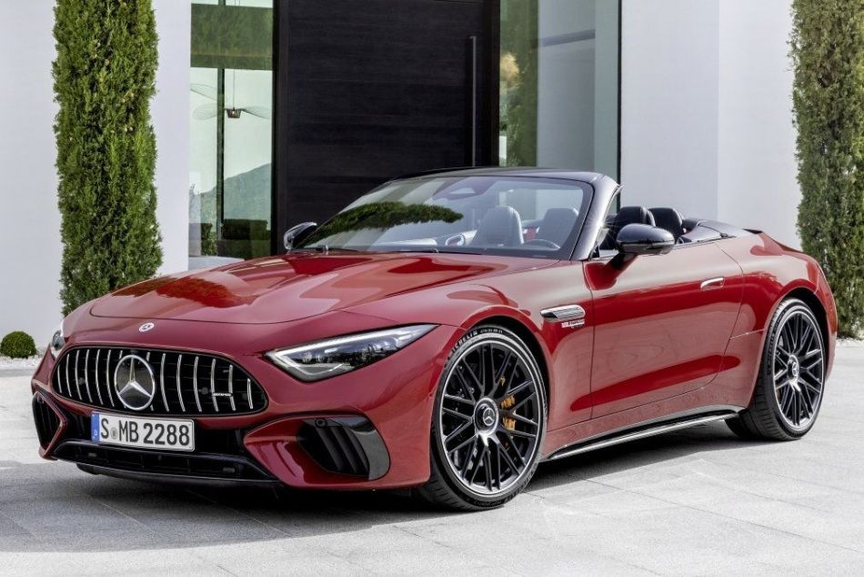 Review of the new generation of two-door Mercedes SL-Class