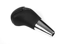 Toyota Land Cruiser Prado 150 2009-2023 Gear Shift Knob (Black Leather + Carbon) photo 6