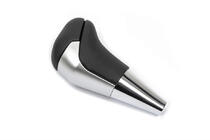 Toyota Land Cruiser Prado 150 2009-2023 Gear Shift Knob (Black Leather + Grey) photo 4