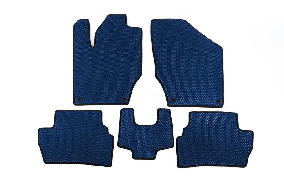 Peugeot 308 2007-2013 EVA Floor Mats (Blue) Image