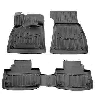 Rubber Floor Mats Stingray 3D (4 pcs) for Audi Q8 e-tron Sportback 2022+ Audi Q8 2018-