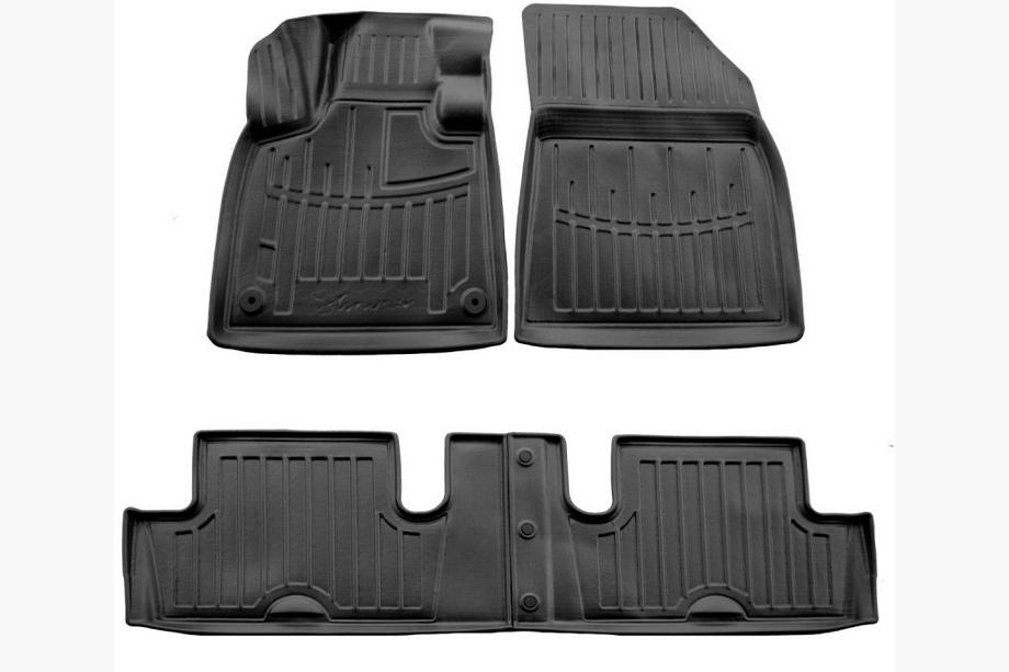 Citroen C-4 Picasso 2013–2022 Stingray 3D Rubber Floor Mats (4 pcs) Image