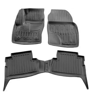 Stingray 3D Rubber Floor Mats (4 pcs)
