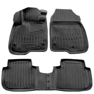 Stingray 3D Rubber Floor Mats (4 pcs)