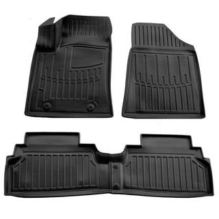 Stingray 3D rubber floor mats (Electro, 4 pcs) Hyundai Kona 2023-