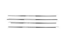 Renault Clio III 2005-2012 Exterior Window Trim Stainless Steel (4 pcs) Carmos - Turkish Stainless Steel photo 2