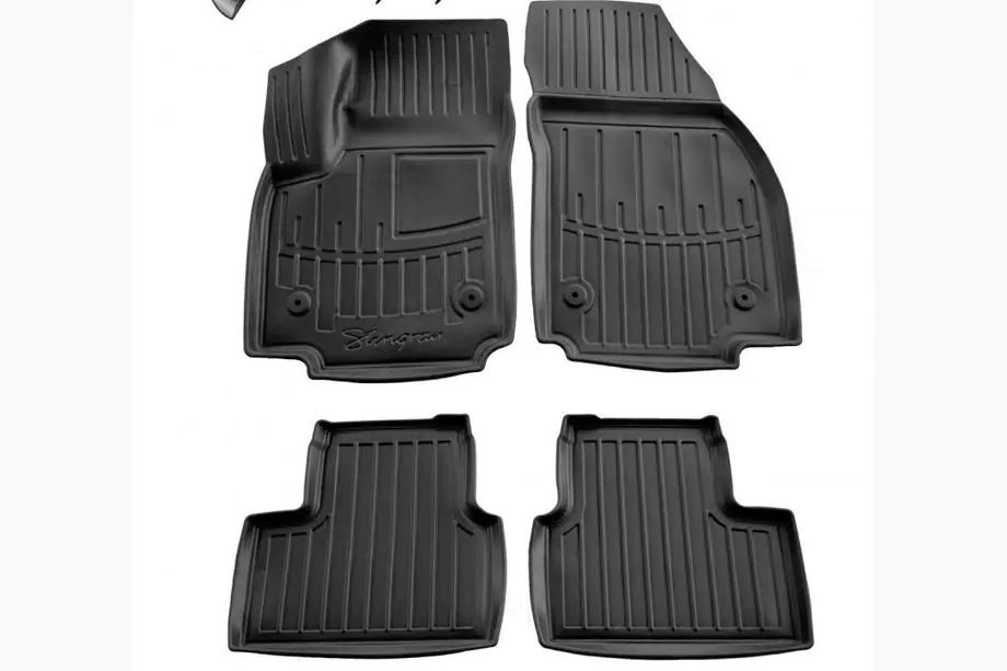 Opel Meriva 2010-2017 Stingray 3D Rubber Floor Mats (4 pcs) Image