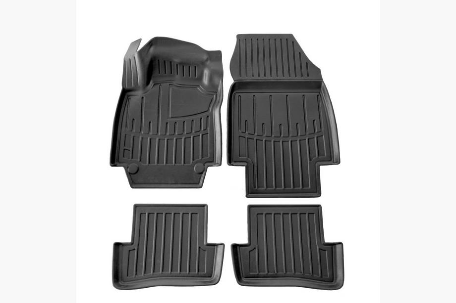Renault Captur 2013-2019 Stingray 3D Rubber Floor Mats (4 pcs) Image