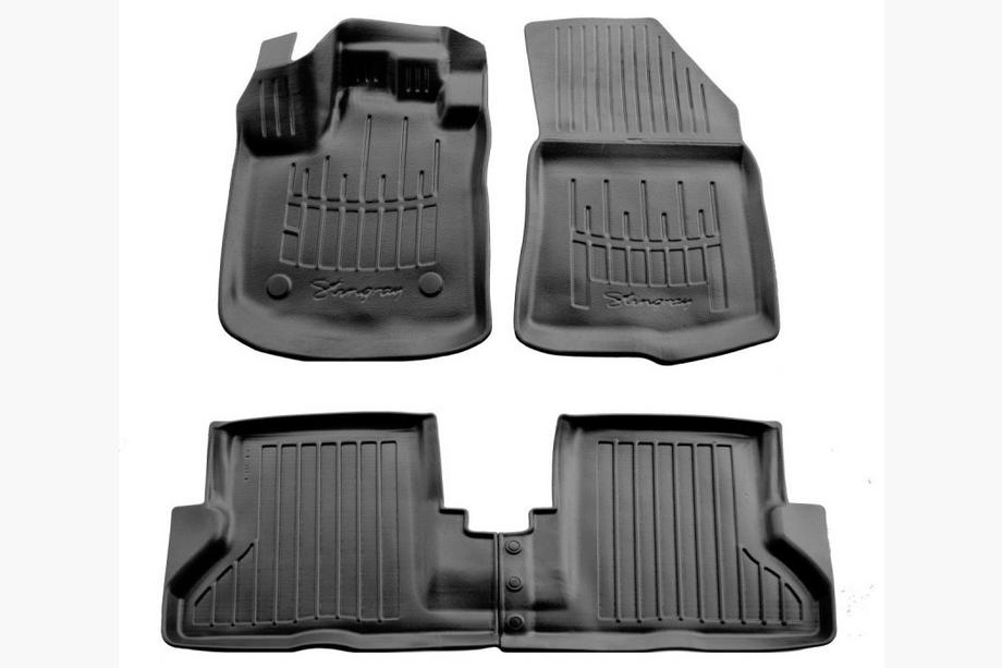 Renault Kangoo/Express 2021- Stingray 3D Rubber Floor Mats (4 pcs) Image