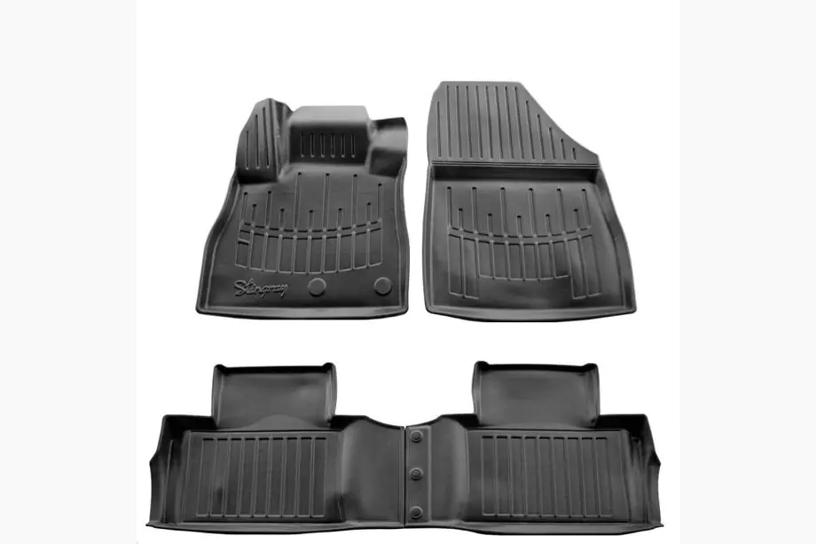 Renault Scenic/Grand 2016–2025 Stingray 3D Rubber Floor Mats (4 pcs) Image