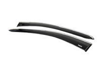 Volkswagen Caddy 2020- Window Deflectors with Chrome Trim (2 pcs, Niken) photo 2