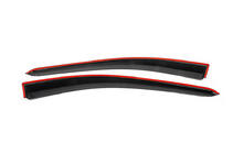 Volkswagen Caddy 2020- Window Deflectors with Chrome Trim (2 pcs, Niken) photo 3