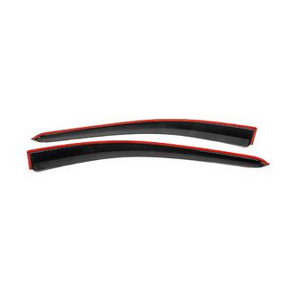 Window Deflectors with Chrome Trim (2 pcs, Niken) photo 3
