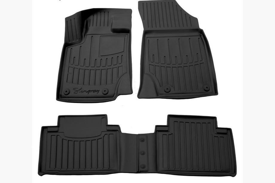 Geely Boyue/Atlas 2022- Stingray 3D Rubber Floor Mats (4 pcs) Image