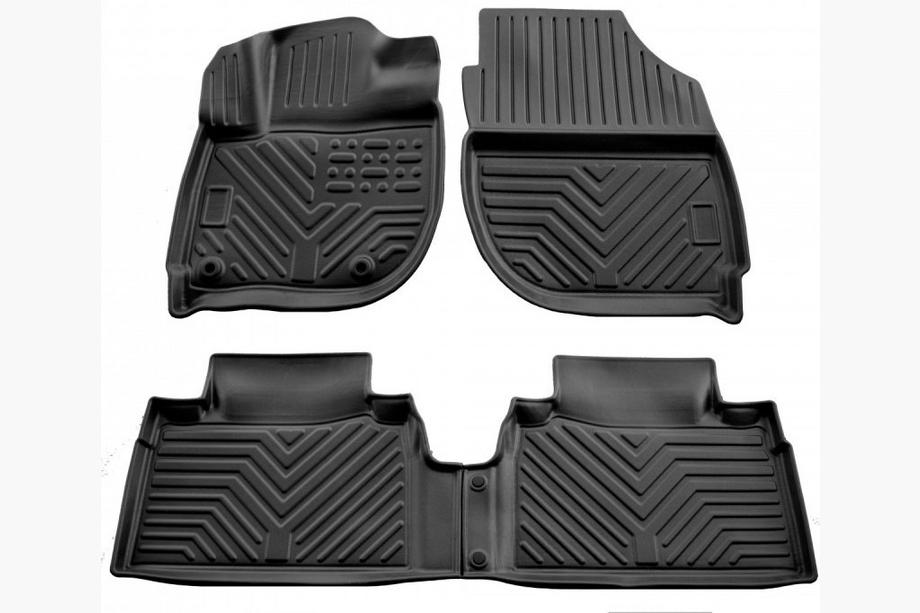 Honda X-NV/Ciimo X-NV 2019- Stingray 3D Rubber Floor Mats (4 pcs) Image