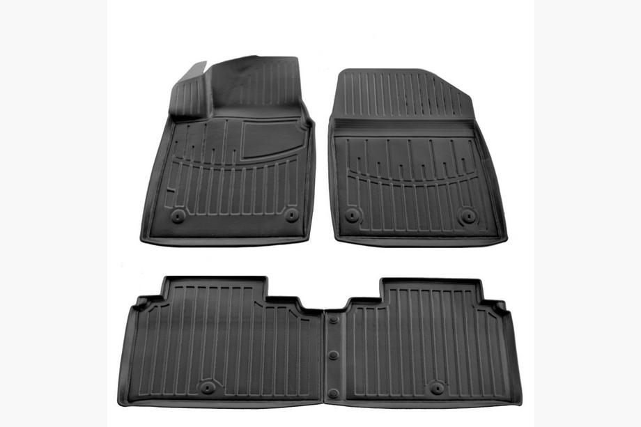 Kia EV6 2021- Stingray 3D Rubber Floor Mats (4 pcs) Image