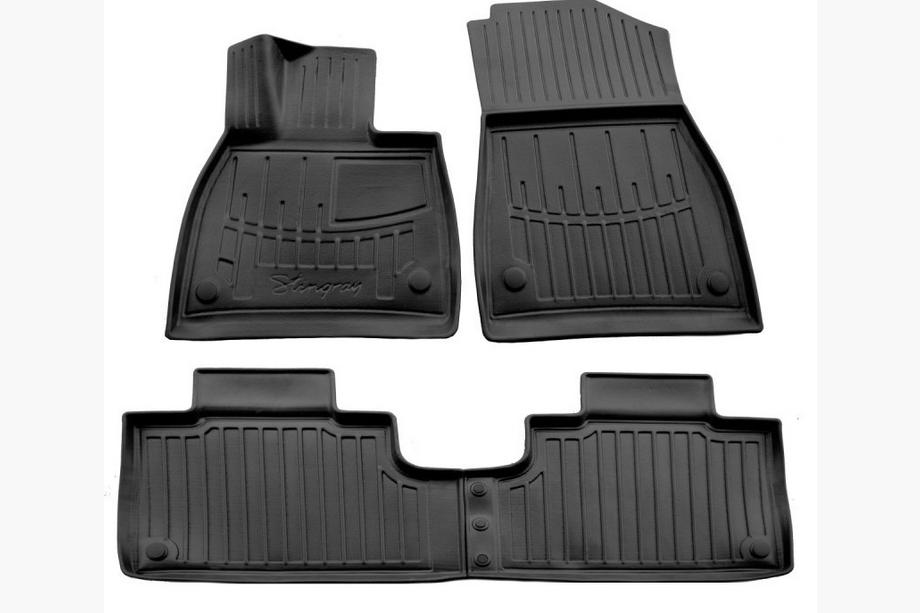 Mercedes EQS SUV 2022– Stingray 3D Rubber Floor Mats (4 pcs) Image