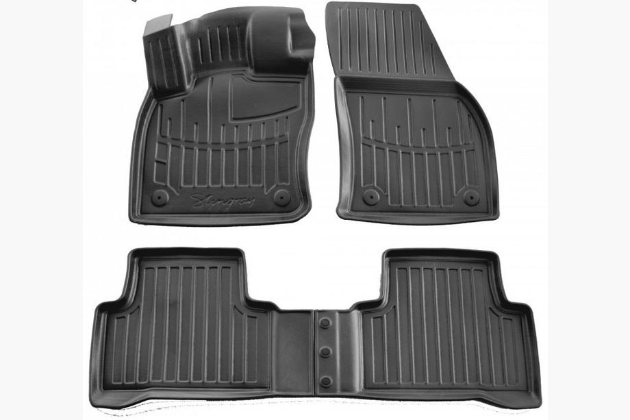 Volkswagen Touran 2015- Stingray 3D Rubber Floor Mats (4 pcs) Image