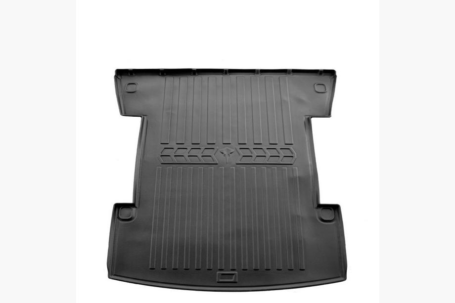 Volkswagen Caddy 2010-2015 Trunk mat Stingray 3D (7-seater with folded 3rd row, long wheelbase) Image
