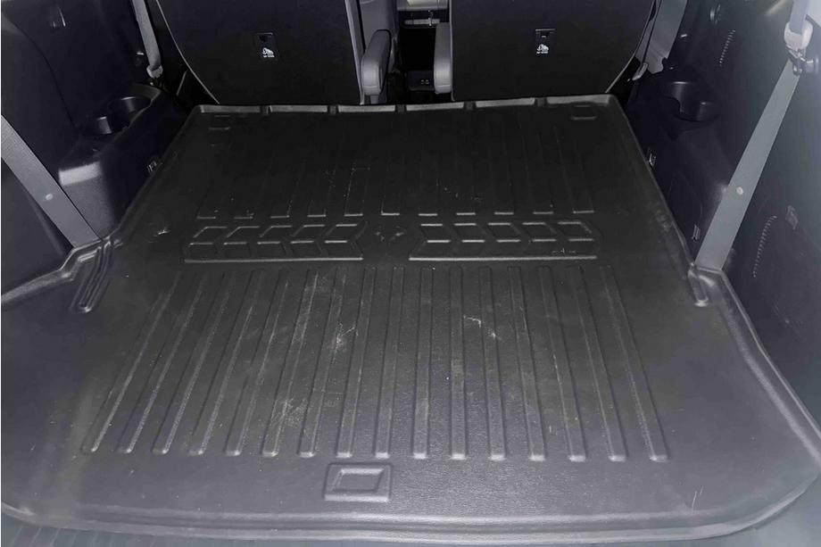 Toyota Highlander 2019- Trunk mat Stingray 3D (with subwoofer, 7-seater with folded 3rd row) Image