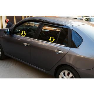 Exterior Window Trim Stainless Steel (4 pcs)