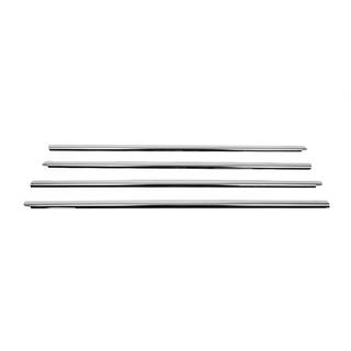 Exterior Window Trim Stainless Steel (4 pcs) Renault Symbol 2008-2013 photo 3