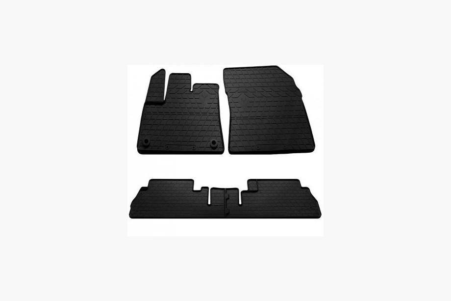 Toyota Proace City 2016- Rubber Floor Mats Stingray (Clip TL, 4 pcs) Image