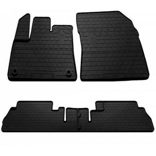 Rubber Floor Mats Stingray (Clip TL, 4 pcs) Opel Combo 2019-
