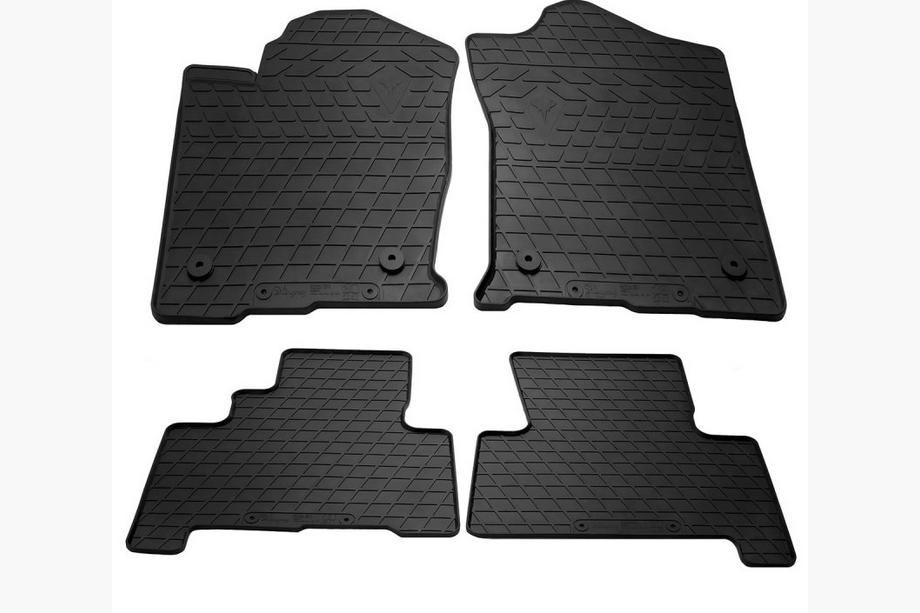 Great Wall Haval H9 2017- Rubber Floor Mats Stingray (4 pcs) Image