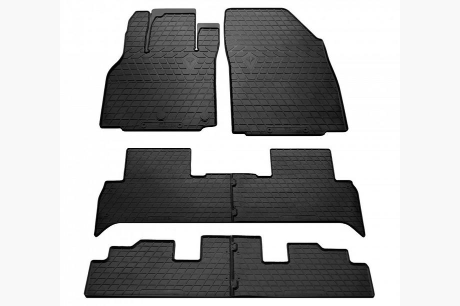 Renault Scenic/Grand 2009-2016 Rubber Floor Mats Stingray (3 Rows, 6 pcs) Photo 1